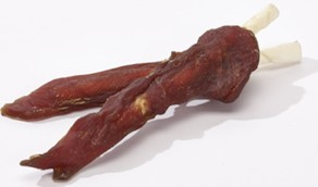Maced pierś z kaczki na patyku 500g przysmak dla psa