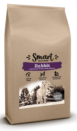 Smart Nature Dog Sensitive Rabbit Hipoalergiczna karma dla psówz królika, bez zbóż 100g