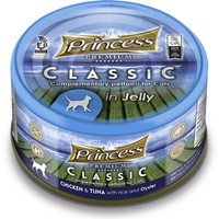 Princess Premium Kurczak Tuńczyk Ostrygi 170g mokra karma dla kota