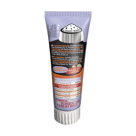 Ser Lucky Lou Squeeze Head Adult przysmak serowy dla kota 75g