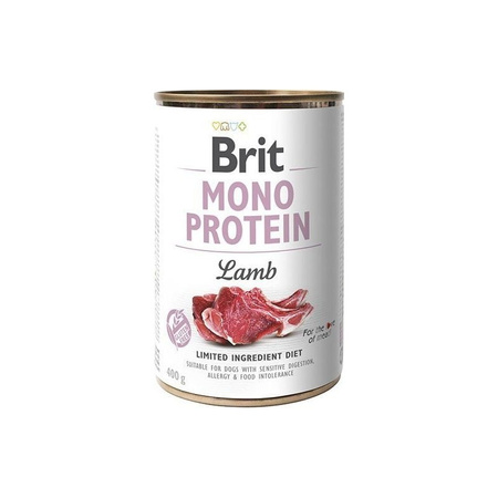 Brit Mono Protein lamb 400g mokra karma dla psa z jagnięciną