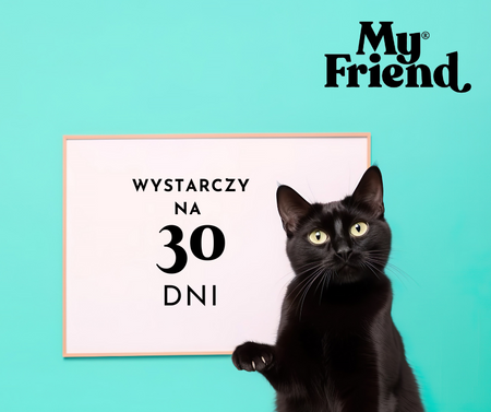 My Friend Silica Natural żwirek silikonowy dla kota 3,8l bezpyłowy x2szt.