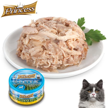 5+1 PROMO Princess Premium Kurczak Tuńczyk Ryż 170g