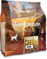 Princess Taste of Nature Ultra Premium Sterilised 2kg karma sucha dla kota