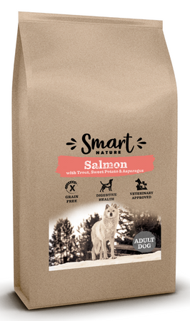 Smart Nature Holistik Dog Skin Coat Fish 12kg bez zbóż  bez kurczaka, HYPO