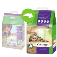 Cat`s Best  Smart Pellets  żwirek dla kota (Dawniej Nature Gold) 10L