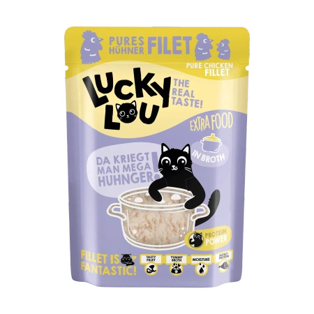 Lucky Lou® Extra Food filet z kurczaka w bulionie w saszetce 70 g
