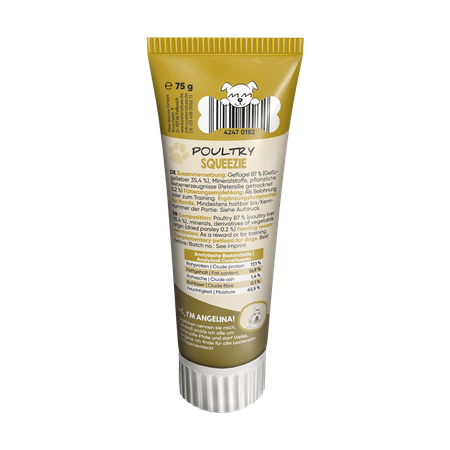Yummeez KLASYCZNY SQUEEZIE drobiowy 75g