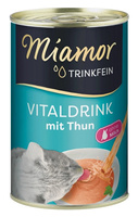 Miamor Vitaldrink z Tuńczykiem 135g Napój witalny dla kotów