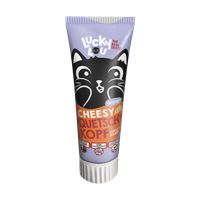 Ser Lucky Lou Squeeze Head Adult przysmak serowy dla kota 75g