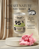 Smart Nature Pure RABBIT 95% MIĘSA Monoproteinowa wysokomięsna karma mokra dla psa 400g