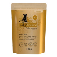Catz finefood No.7 wołowina & cielęcina 85g mokra karma dla kota