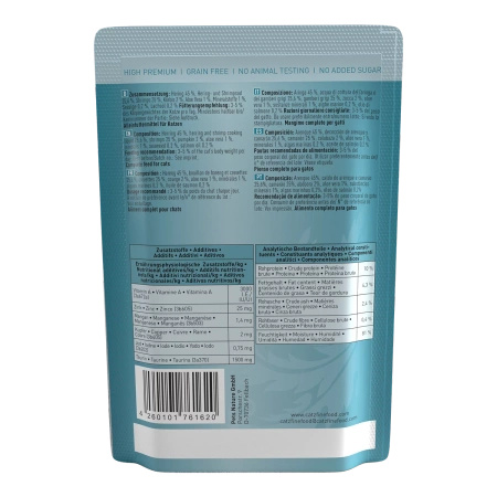 Catz finefood No.13 śledź & krewetki 85g mokra karma dla kota