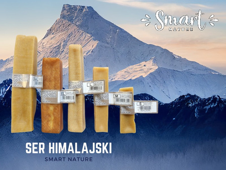 Ser himalajski Smart Nature Linia Natural. Chhurpi Himalayan Cheese zdrowy przysmak dla psa z sera himalajskiego rozmiar XXL