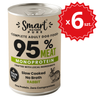 Smart Nature Pure RABBIT 95% MIĘSA Monoproteinowa karma mokra dla psa x6szt