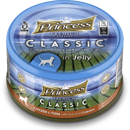 5+1 PROMO Princess Premium Kurczak Tuńczyk Krab 170g 