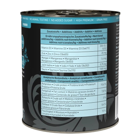 Catz finefood Purrrr No. 113 baranina 800g mokra karma dla kota