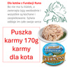 Dla potrzebujących kotów  mokra karma 170g Princess filety mięsne