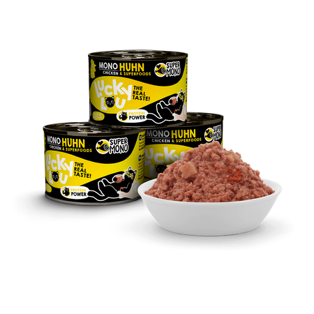Lucky Lou Super Mono karma mokra kurczak 200g