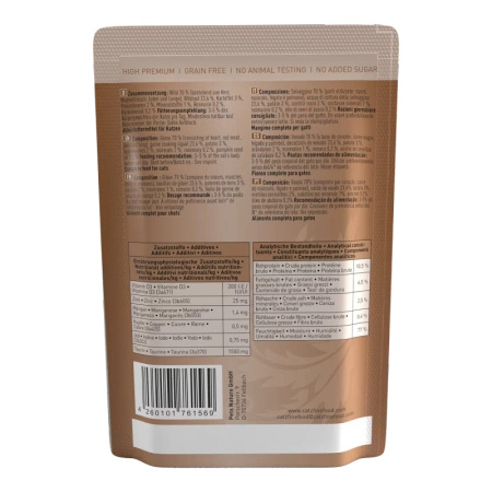 Catz finefood No.9 dziczyzna 85g mokra karma dla kota