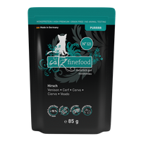 Catz finefood Purrrr N° 121 - Jeleń 85g karma mokra dla kota