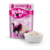 Lucky Lou Extra Food Filet z kurczaka w galaretce Saszetka 70g Wybredny kot