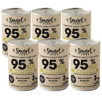 Smart Nature Pure DUCK 95% MIĘSA Monoproteinowa karma mokra dla psa Pakiet x 6szt.