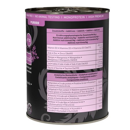 Catz finefood Purrrr No. 111 jagnięcina 400g mokra karma dla kota