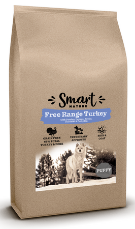 Smart Nature Puppy Free Range Turkey 6kg sucha karma dla szczeniąt