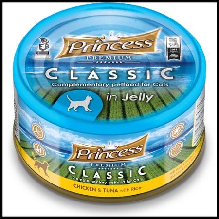 Dla potrzebujących kotów  mokra karma 170g Princess filety mięsne