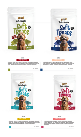 Prince Soft Treats Duck 100g miękkie trenerki dla psów z kaczki