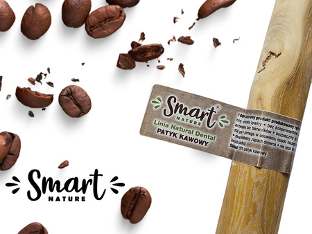 Smart Nature Linia Natura patyk z kawowca rozmiar M mocny naturalny gryzak dla psa