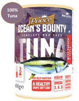 Prince Oceans Bounty 100% Tuna Papaya 400g mokra karma dla psa do 93% mięsa z tuńczyka