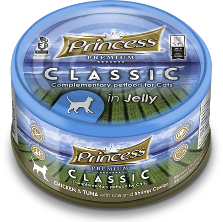 Princess Premium Kurczak Tuńczyk Kawior 170g mokra karma dla kota