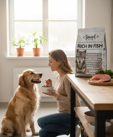 Smart Nature Original Senior 12 kg SINGLE PROTEIN Fish sucha karma dla psiego seniora 