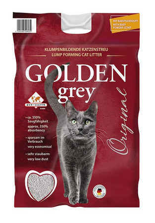 Golden grey 7kg żwirek dla kota bentonitowy