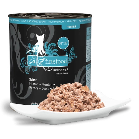 Catz finefood Purrrr No. 113 baranina 800g mokra karma dla kota