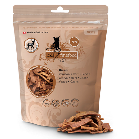 Catz finefood Meatz N 9 jeleń 45g przysmak dla kota