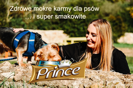 Prince Premium Classic Tuna 94% mięsa mokra karma dla psa z tuńczyka z kurczakiem, wodorostami i olejem z siemienia lnianego