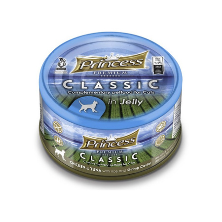 Princess Premium Kurczak Tuńczyk Kawior 170g mokra karma dla kota