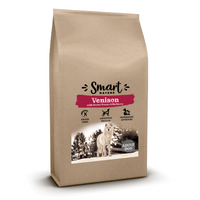 Smart Nature Holistic Dog Venison 2kg karma bez zbóż dla psów z mięsa jelenia i dzikiego łososia dla wszystkich ras, bez kurczaka