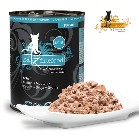 Catz finefood Purrrr No. 113 baranina 400g mokra karma dla kota