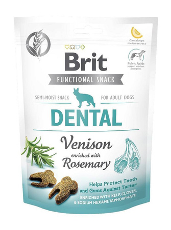 Brit Care Functional Snack Dental Venison 150g przysmak dla psa