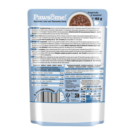 Pawsome Junior Łosoś 85g saszetka