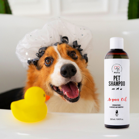 Pets Pet Shampoo Argan oil 250ml  Szampon dla zwierząt domowych
