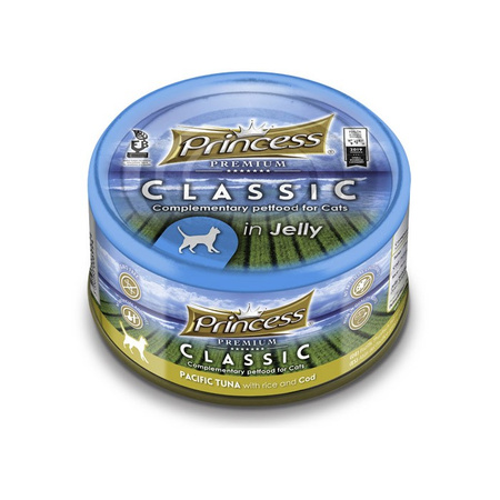 Princess Premium Tuńczyk Pacyficzny Dorsz 170g mokra karma dla kota