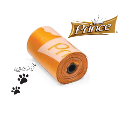 Prince Biodegradowalne Woreczki 80szt. 4x20