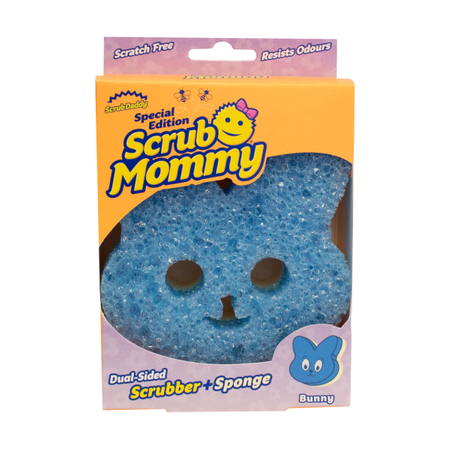 Scrub Mommy Bunny edycja limitowana, wydajna gąbka w kształcie zajączka