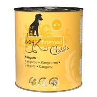 Dogz finefood No.6 kangur 800g Hipoalergiczna karma mokra dla psa z kangura