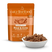 Catz finefood No.23 wołowina & kaczka 85g mokra karma dla kota